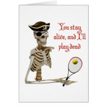 Play Dead Tennis Pirate Cards