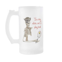 Play Dead Tennis Pirate Mug