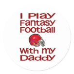 Play Fantasy Football with Daddy stickers