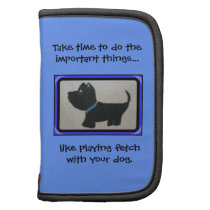 play fetch scotty dog planner/organizer