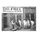Play Golf Free (While Having Your Suit Pressed) business cards by scenesfromthepast Play Golf Free (While Having Your Suit Pressed) business cards