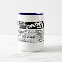 "Play Guitar Like The Cowboys Do" Mug
