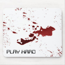 PLAY HARD mousepads by TomasBednar PLAY HARD mousepads