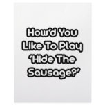Play Hide The Sausage? Personalized Letterhead