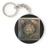 play in the warmth of the sun ceramic tile keychain