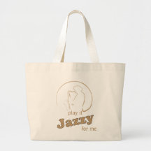 play it JAZZY for me Tote Bags