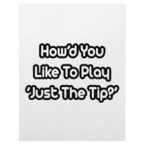 Play Just The Tip? Custom Letterhead