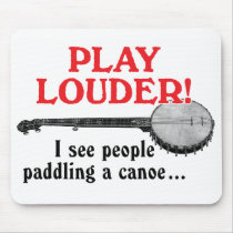 Play Louder Mousepad mousepads