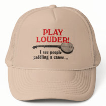 Play Louder Trucker Hat