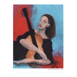 Play Me (The Girl with the Guitar) posters