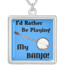 Play My Banjo Necklace