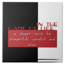Play or Stay Home Trivet Tile
