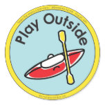 Play Outside Sticker