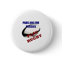 Play Rugby Pinback Buttons