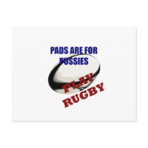 Play Rugby Post Cards