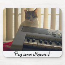 Play some Meowsic! mousepads