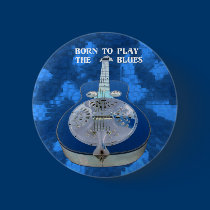 Play the Blues Button