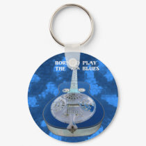 Play the Blues Keychain
