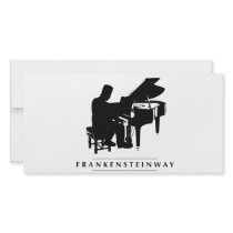 Play the Frankensteinway! Personalized Photo Card