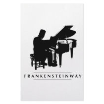 Play the Frankensteinway! Customized Stationery