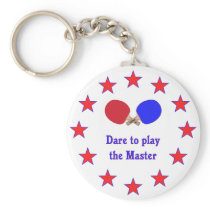 Play the Master Ping Pong Keychain