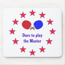 Play the Master Ping Pong Mouse Mats