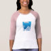 Ladies 3/4 Sleeve Raglan (Fitted)