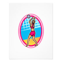 Play Volleyball Personalized Announcements