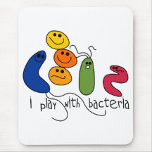 Play with Bacteria Mouse Mat