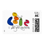 Play with Bacteria Postage Stamp