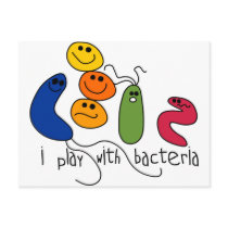 Play with Bacteria Post Card