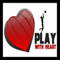 PLAY WITH HEART POSTER posters