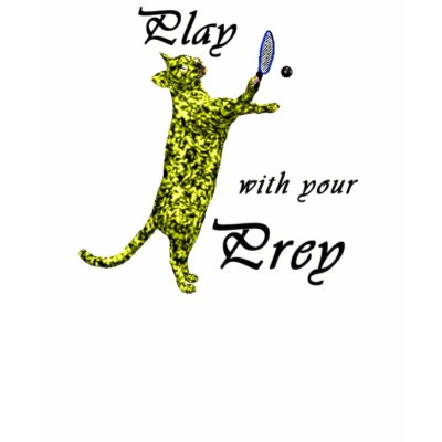 Play with your Prey (Racquetball) Tshirt by PATWear
