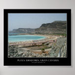 Playa Amadores, Gran Canaria Print