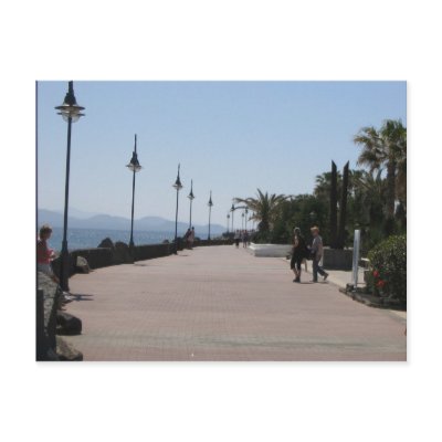Lanzarote Playa Blanca. Playa Blanca, Promenade