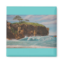 Playa grande. magnet