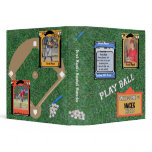 Playball Marquee Baseball Keepsake Album binders