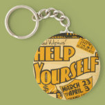 Playbill Help Yourself Keychain