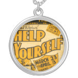 Playbill Help Yourself Necklace