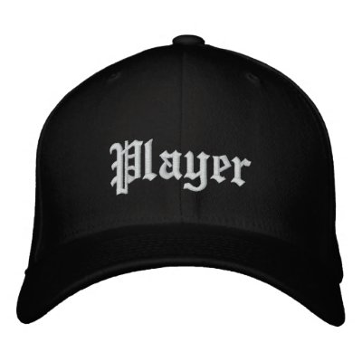 Player Embroidered Hats Player Embroidered Hats