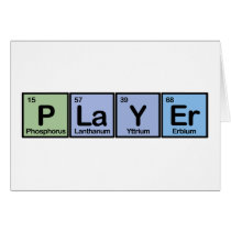 Player made of Elements Cards