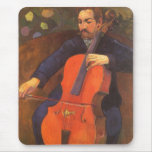 Player Schneklud Portrait by Paul Gauguin mousepads