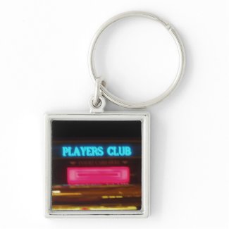 Players Club : He's The Man zazzle_keychain