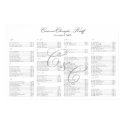 Playforth/Ratliff Seating Chart posters