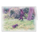 Playful Chimps cards by spidershop Playful Chimps cards