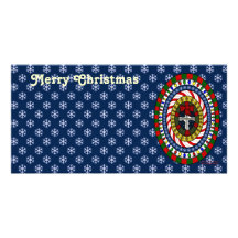 Playful Christmas Photo Card