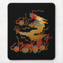 Playful Dragon mousepads