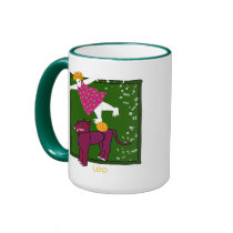 Playful Leo mugs by YellowRoseGallery Playful Leo mugs