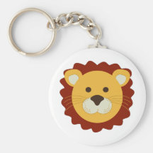 Playful Lion Key Chains
