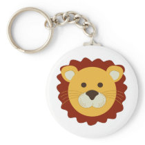 Playful Lion Key Chains